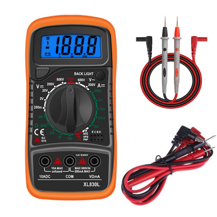 Multimeter - ANENG XL830L Multi-Function Digital Display High-Precision ...