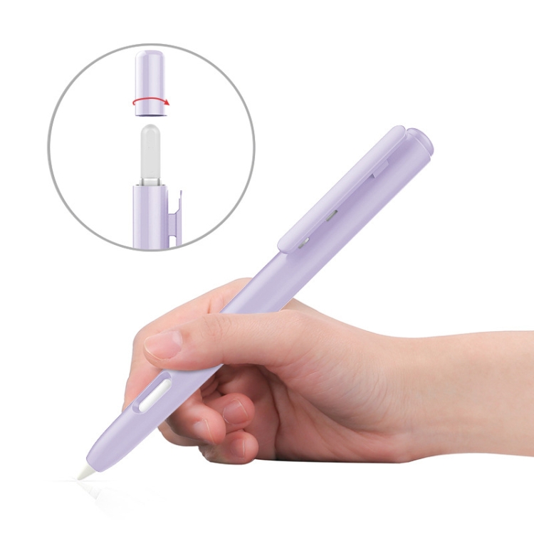 Stylus Pen Protective Sleeve for Xiaomi Smart Pen (Gen 2) , Silicone+PC  Pencil Cover - Grey Wholesale