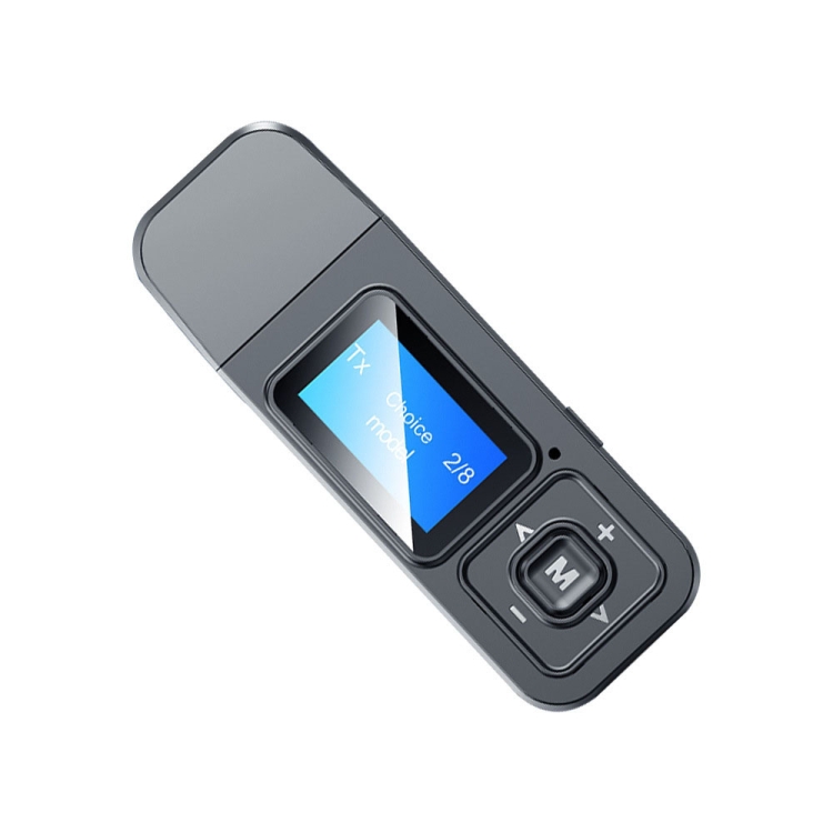 Adaptateur Bluetooth 5.0 Transmetteur avec écran LCD,Récepteur et