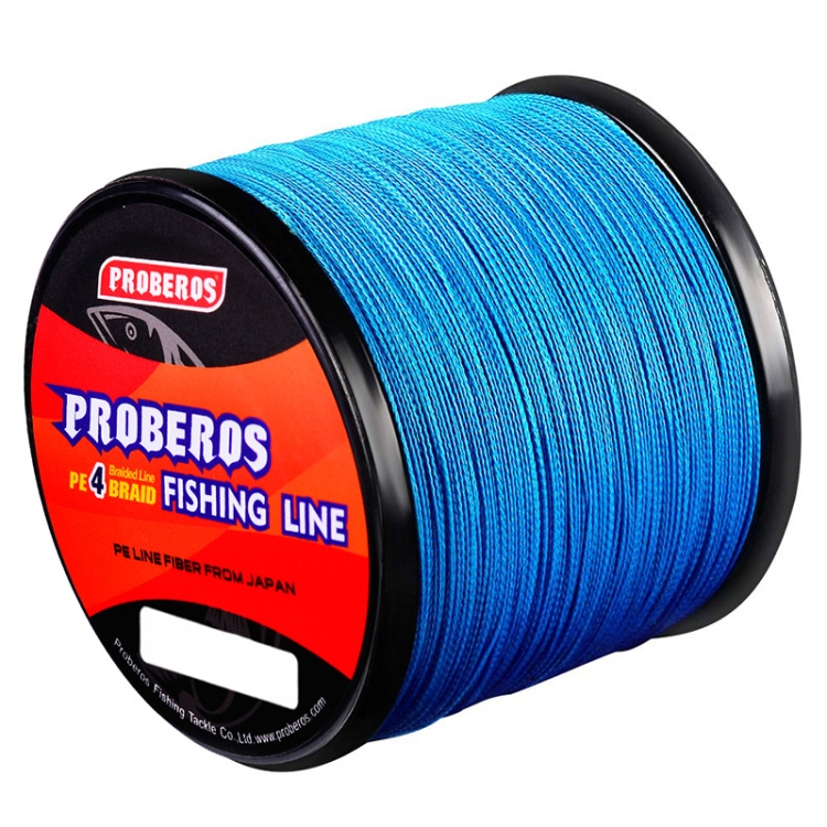 PROBEROS 4 Edited 300M Fish Line, Line number: 0.6 / 8LB(Blue)