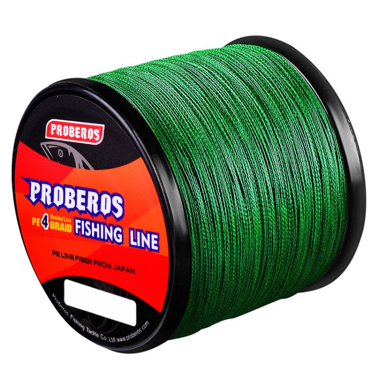 PROBEROS 4 Edited 300M Fish Line, Line number: 5.0 / 50LB(Green)