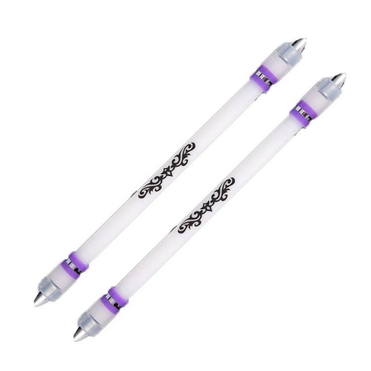 4 Pieces Spinner Pen Finger Pen Rotating Gaming Gel Pens Flying