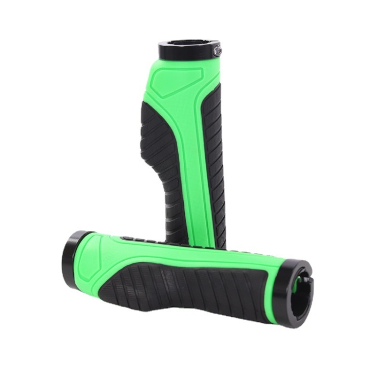 Green discount bike grips