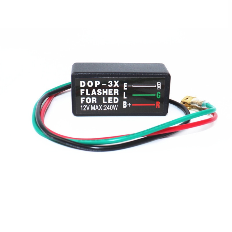 2 ชิ้น DOP-3X LED เปิดสัญญาณได้อย่างมีประสิทธิภาพกำจัดฟังก์ชั่นเตือน ...