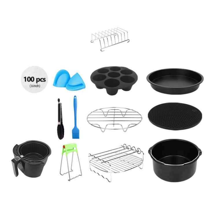 7 Inch OR 8 Inch Air Fryer Accessories Set - 12 Pcs