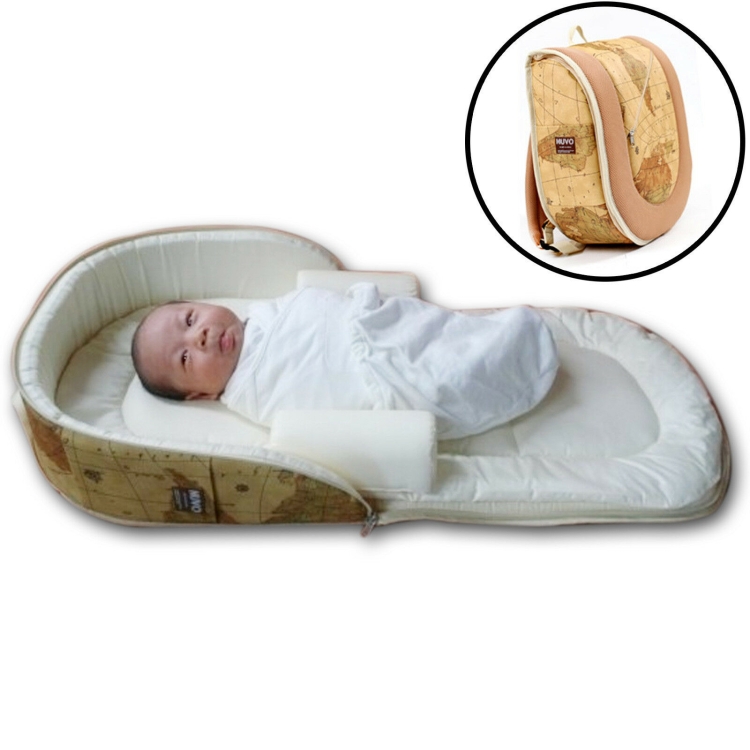 foldable baby bed bag portable mother