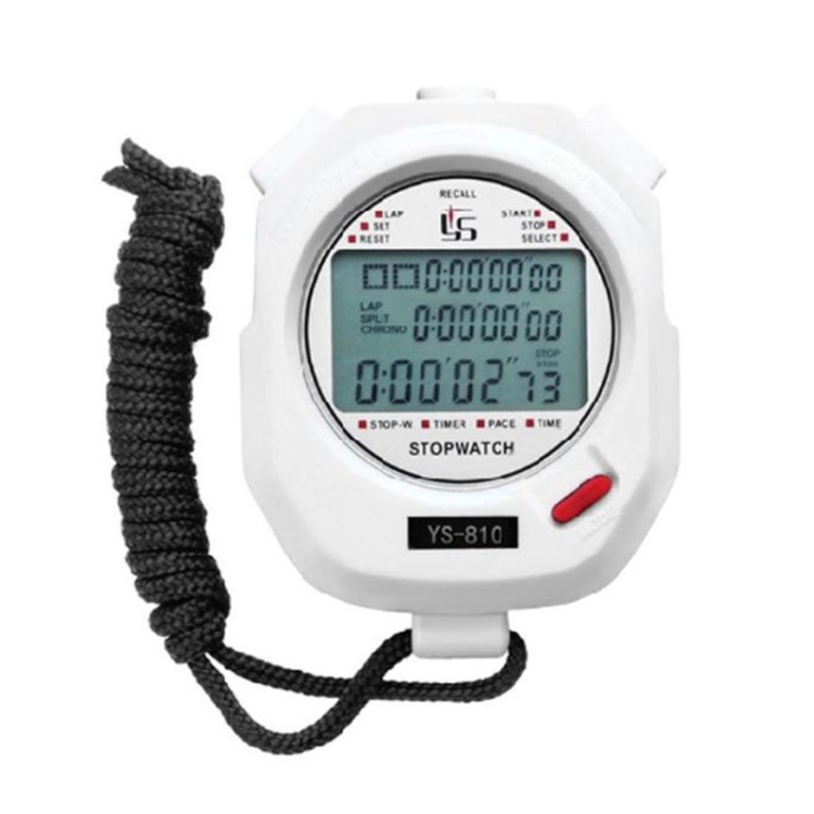 YS Electronic Stopwatch Timer Training Running Watch, Style YS810 10