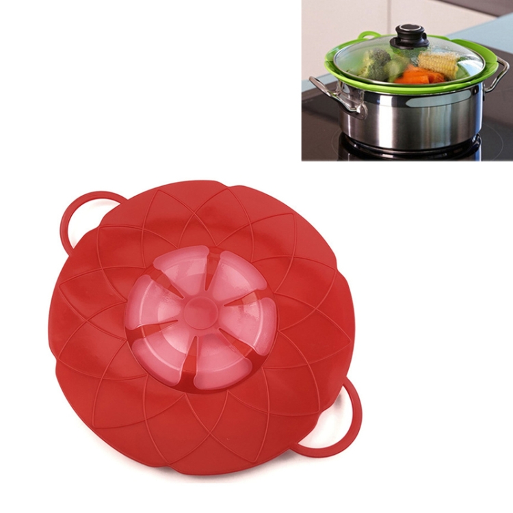 Silicone Lid Spill Stopper Cover For Pot Pan Kitchen Accessories