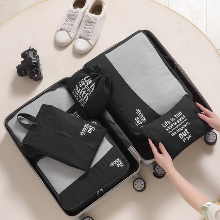 RH901 Portable Travel Underwear Bra Packaging Storage Bag(Violet