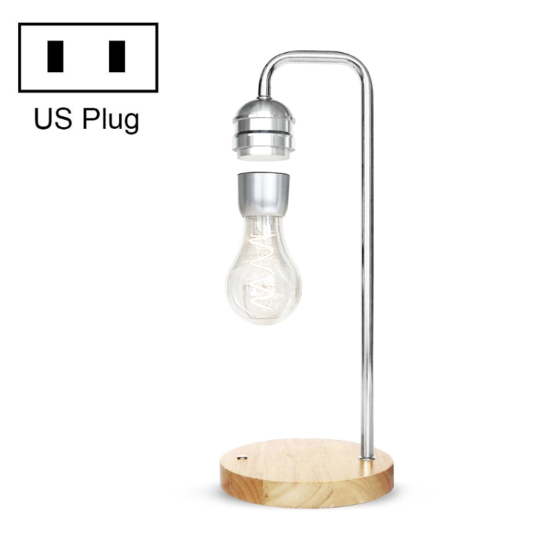 DP-003 Maglev Bulb Bureau Lampe Black Technology, Type de fiche: Plug UK  (support en U)