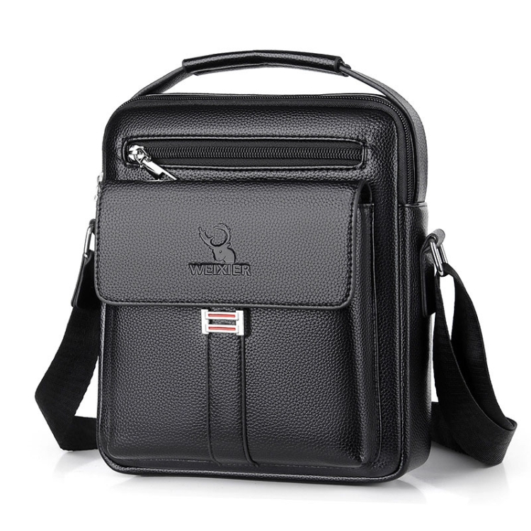 WEIXIER D244 Men Shoulder Bag Large Capacity Business Retro Messenger ...
