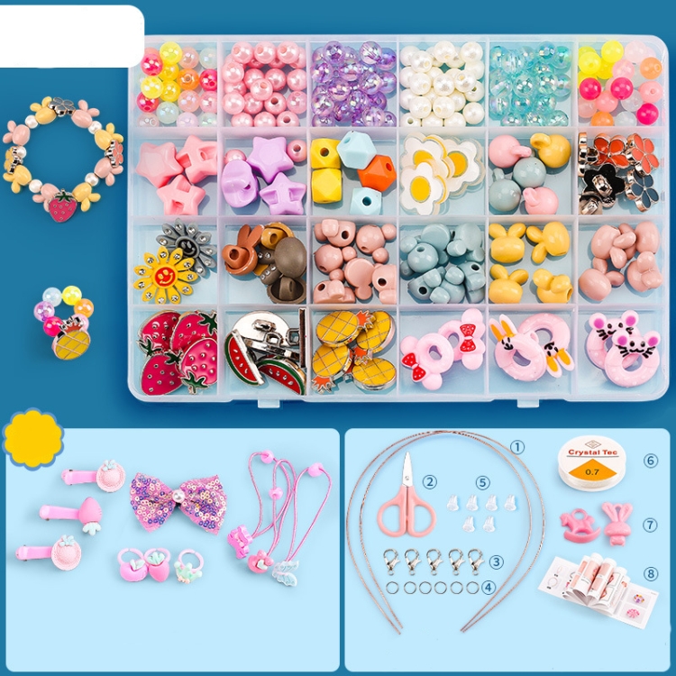 Fabrique de jouets pour enfants filles bijoux Set de bricolage de gros de  bijoux de perles en plastique - Chine Don Chlidren et bracelet prix