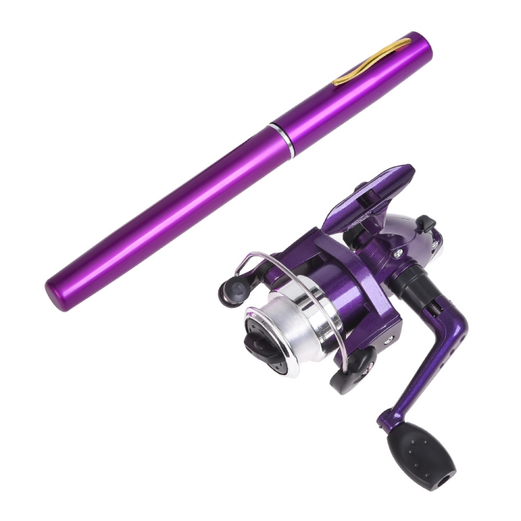 LEO Pen Type Fishing Rod & Spinning Wheel Fishing Reel Portable