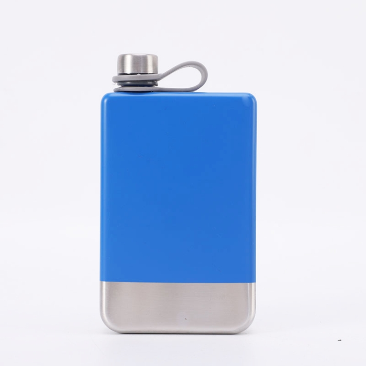 Flacon en acier inoxydable 7 onces vin Hip Flask Voyage Alcool Liqueur  Petit Portable Mini Bouteille
