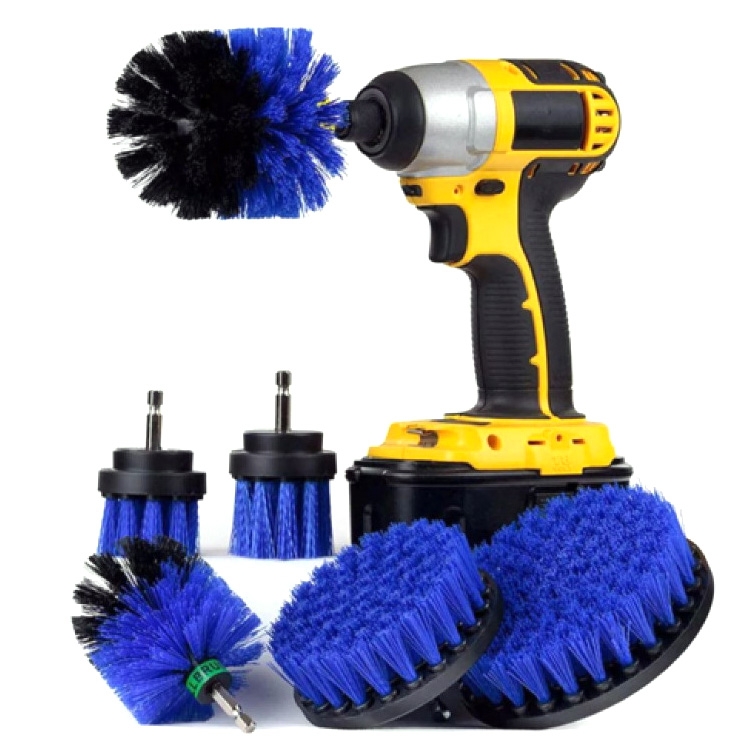 Universal Electric Drill Cleaning Brush Head Floor Decontamination