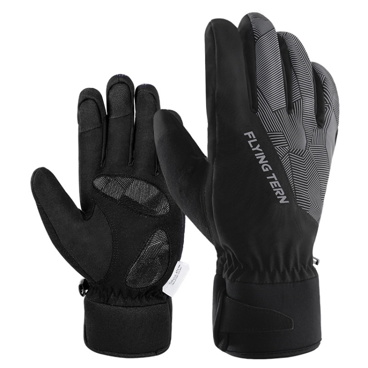 Gants d'hiver chaud imperméable à l'eau plein écran tactile gants de travail  gants d'entraînement 