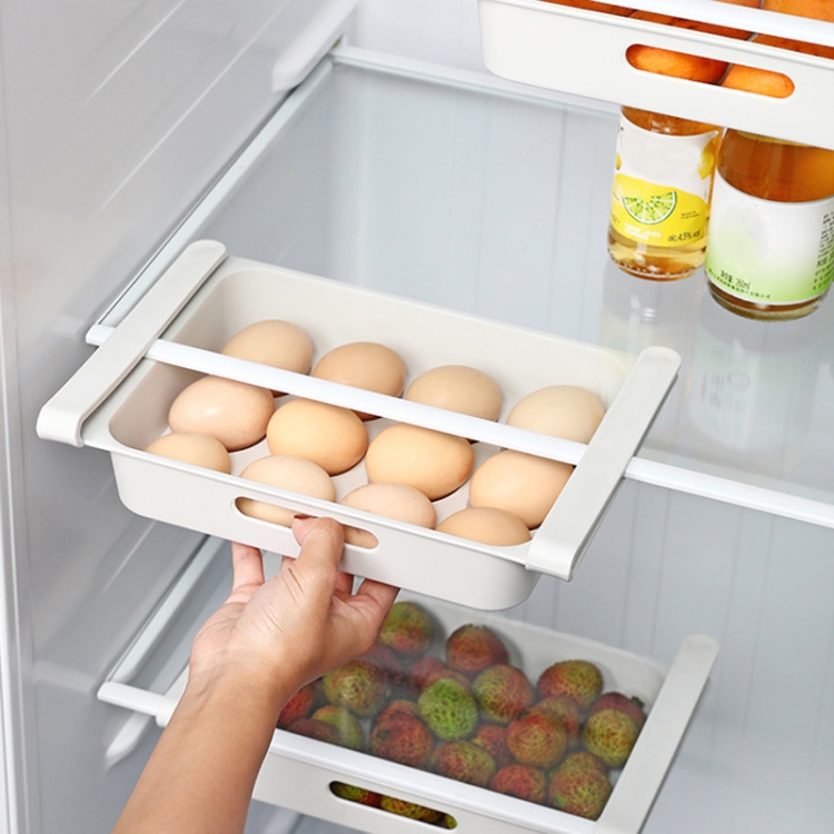 10pcs Fridge Freezer Storage Container Food Classification Grids