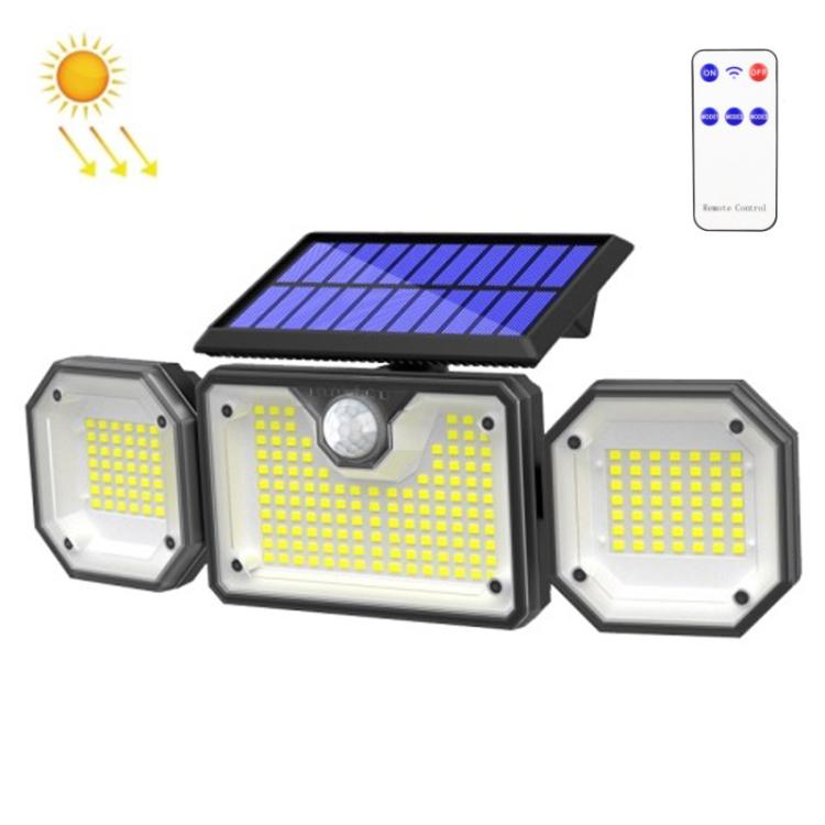 Solar Human Body Sensor Light LED Outdoor Waterproof Garden Light