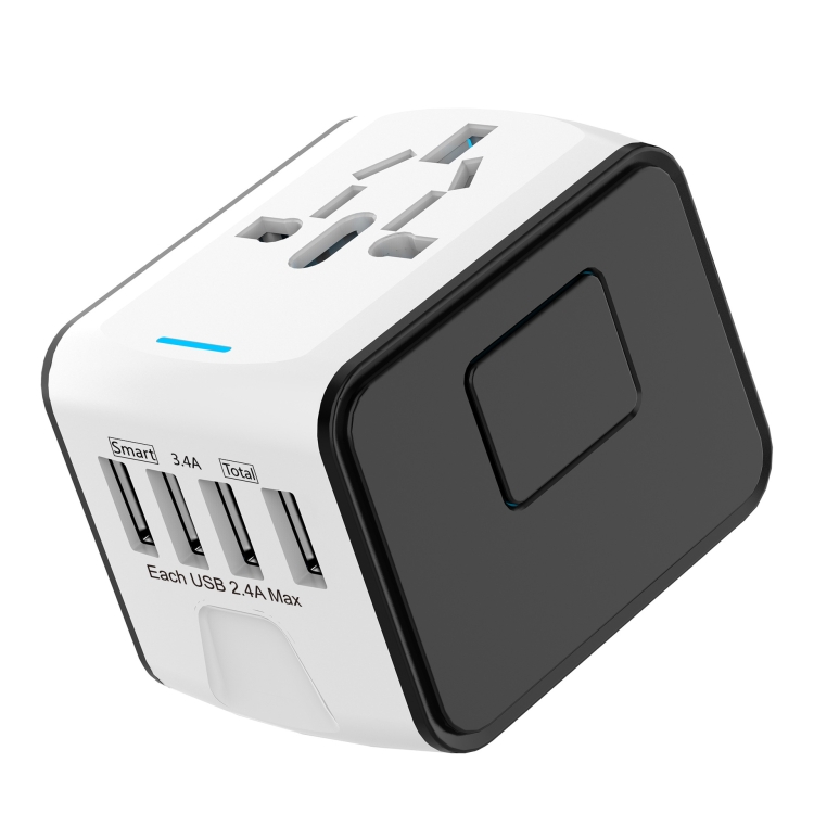 Convertisseur USB Multifonction Voyage - Station De Charge 4 Ports - Neuf Générique