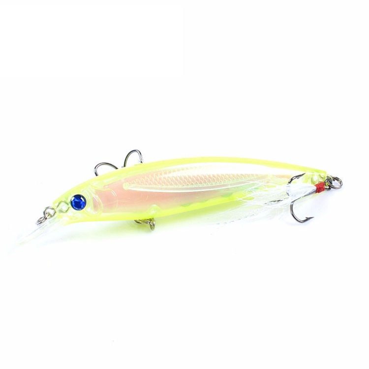 M0195 11cm/13.4g Lures Casting Feather Hook Mino Hard Baits