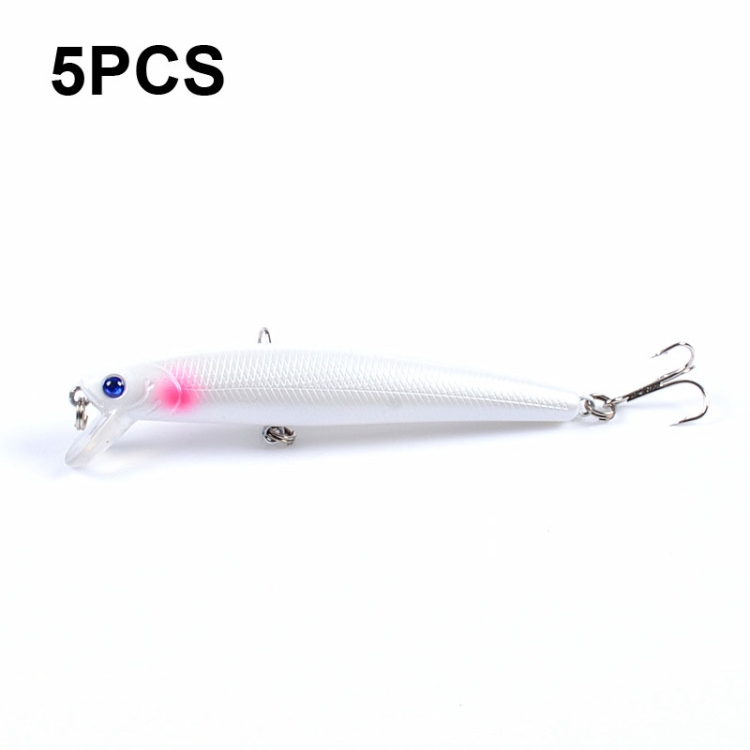 5 PCS M0205 9.6cm/9.8g Minnow Bionic Fake Bait Plastic Floating Hard Bait(3)