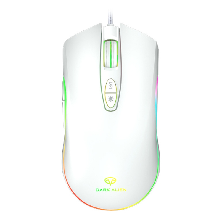 Dark Alien V600 7 Keys Office Computer Business Mouse, Cable Length: 1 ...