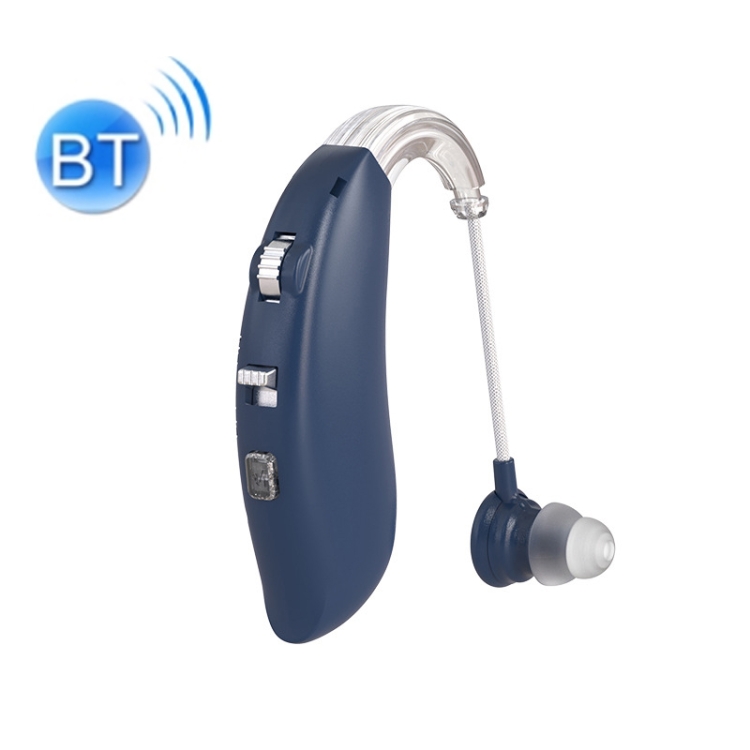 GM301 Hearing Aid Rechargeable Sound Amplifier,Spec Bluetooth Model Blue