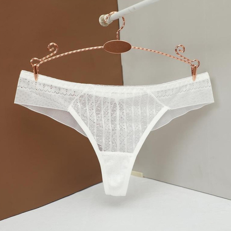 662 String pour femme en maille sans couture taille basse avec bord en ...