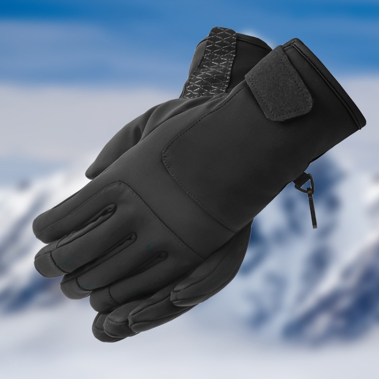 Gants de Moto Hiver Chaud Imperméable Homme Gant Protection Tactile  Plein-doigt Anti-Glissant Anti-Usure