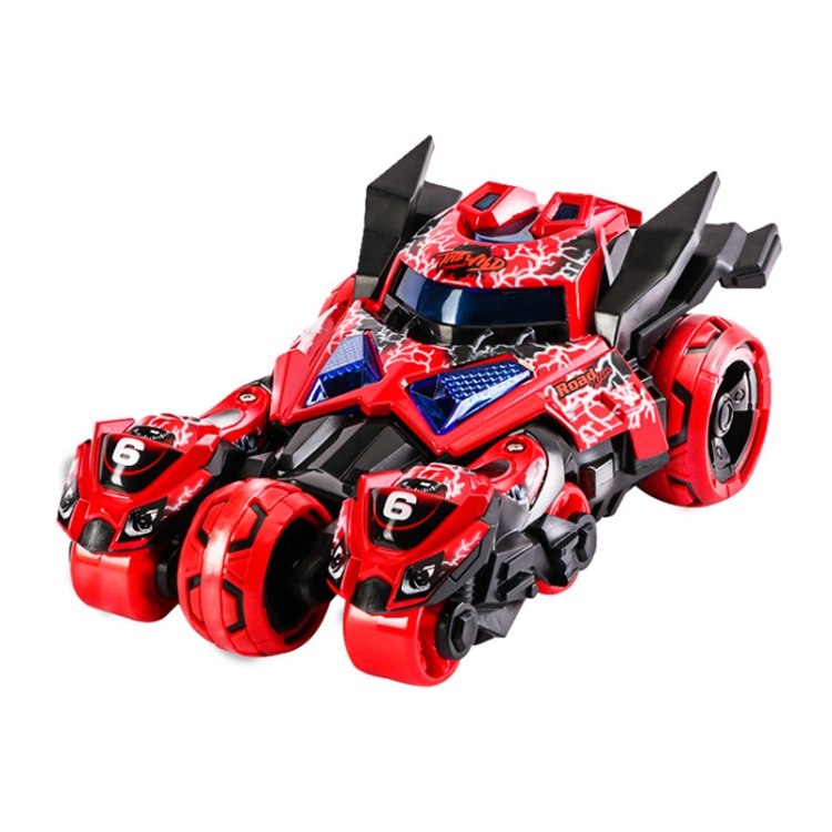 3 in 1 Alloy Catapult Car Model With Lights And Music(Red)