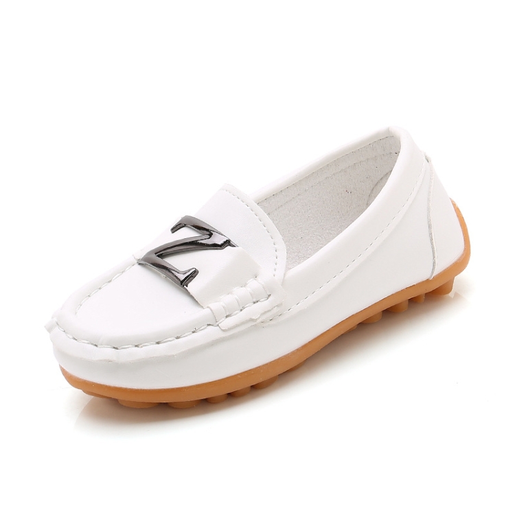 DKF-282 Lightweight Non-slip Dance Bean Shoes Children Leather