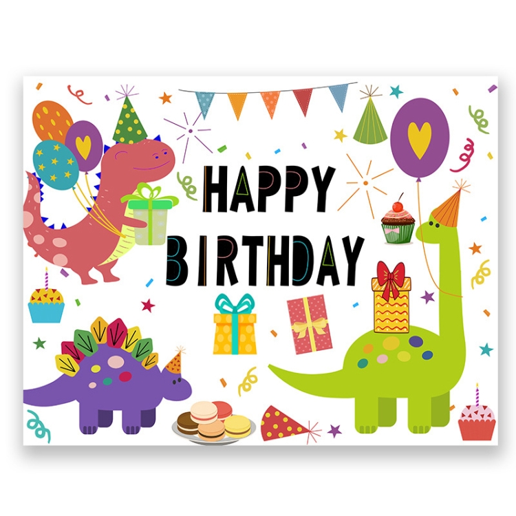 Birthday Party Background Cloth Decoration Shooting Cloth, Size:  125x100cm(HB020)