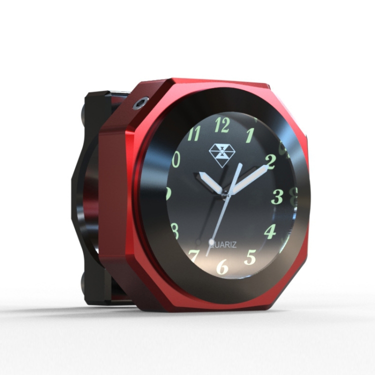 L1 Motorcycles Waterproof Outdoor Clock Temperature Gauge, Color