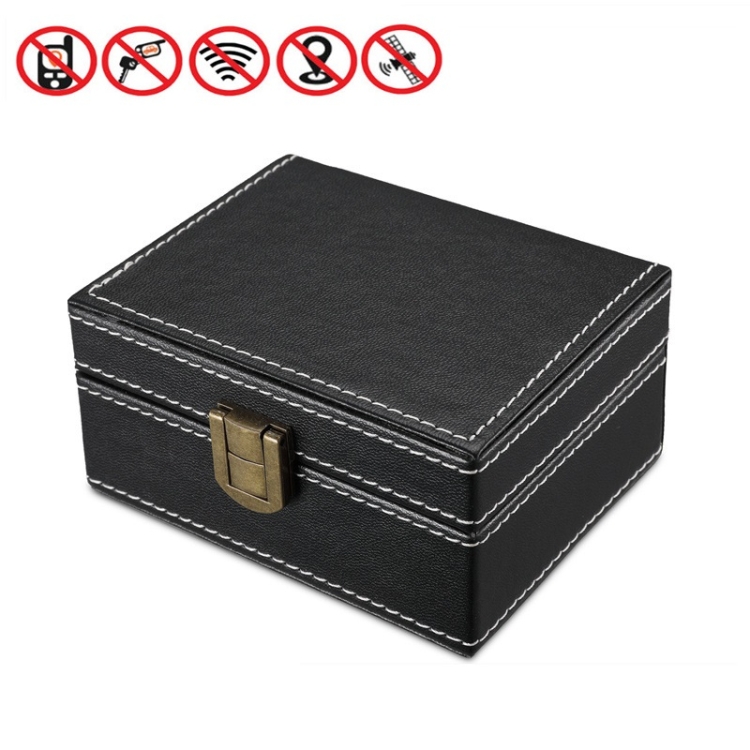 Car RFID Mobile Phone Signal Shielding Key Box, Size: 11.5x9x6.2cm