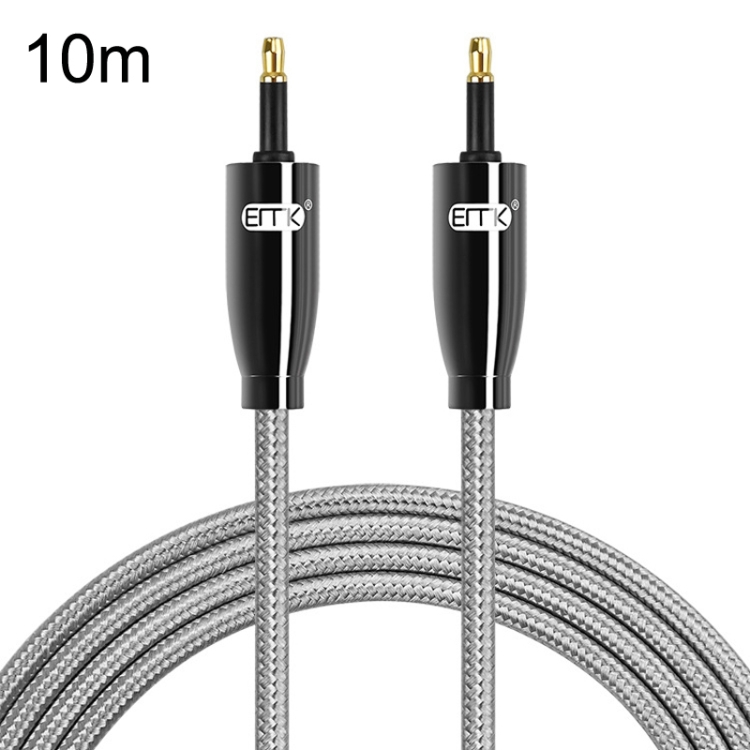 EMK 10m OD4.0mm Toslink mâle vers mâle câble audio numérique optique