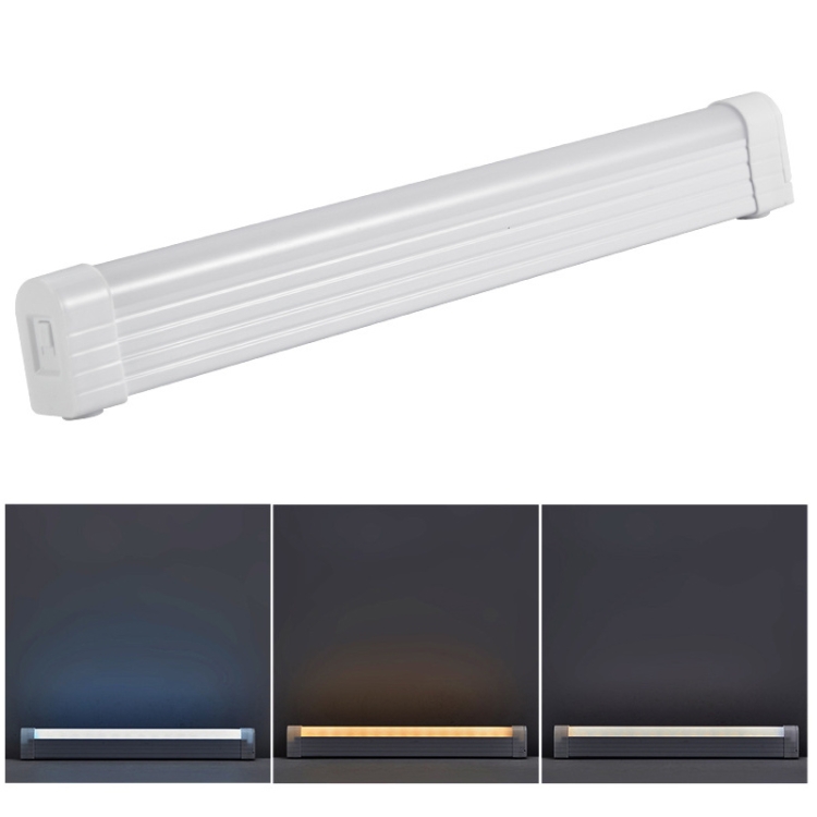 32 cm Handlichtstab Dreifarbiges Wechsellicht USB wiederaufladbare  Notlichtröhre Fülllicht 1800 mAh, Farbe: Weiß Warmes Licht