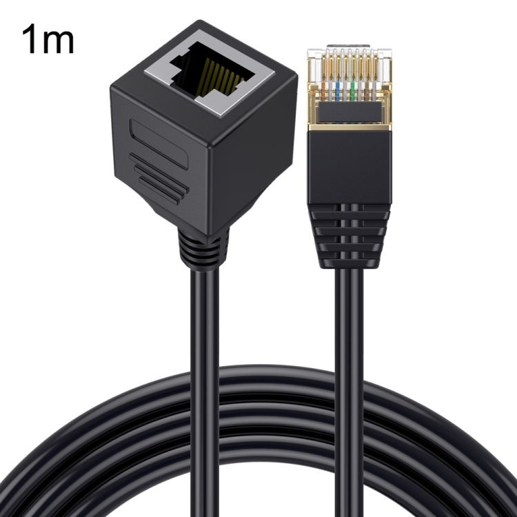 RJ45 Male to Female Ethernet LAN Network Adapter Extension Cable Cord 50cm  