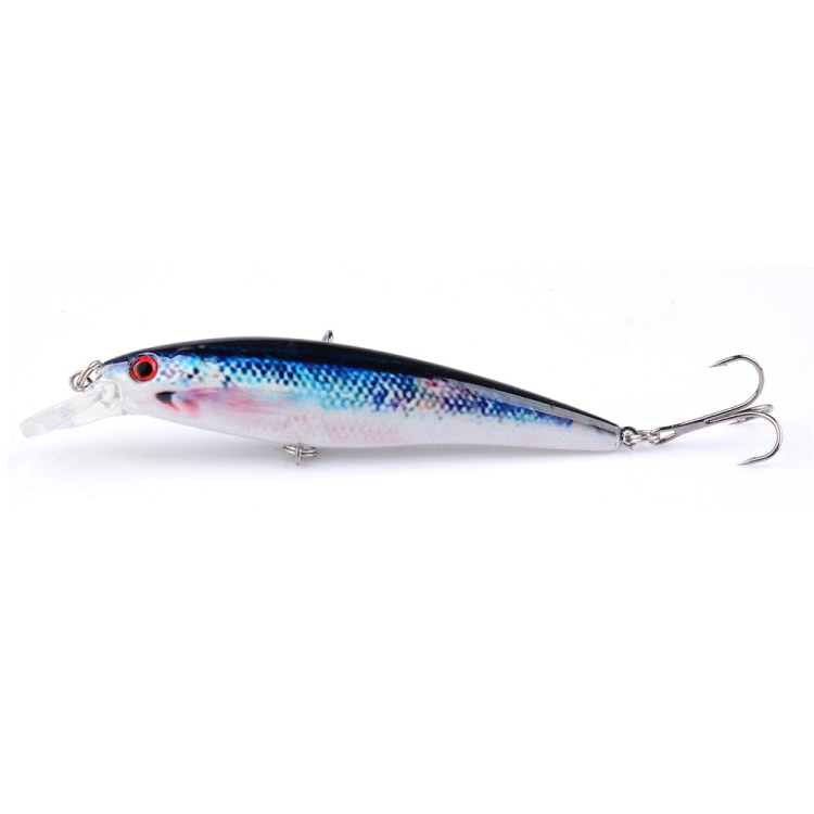 LB106 11cm/11.5g Lure Painted Bionic Fishing Bait Plastic Hard Bait, Color:  8