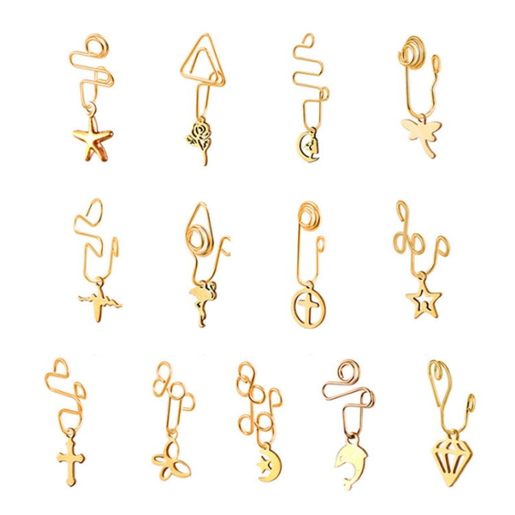 60 Pezzi Anelli A Perno Di Piercing In Acciaio Inossidabile Per - Foto 7