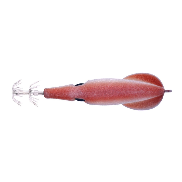 HENGJIA SJ042 Squid Steel Filament Shrimp Bionic Bait Sea Fishing Lures,  Size: 9.5cm 6g(Light Brown)