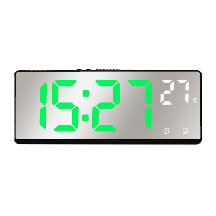 Amgico – Reloj digital de pared grande de 114 pulgadas con temperatura LED grande  reloj despertador digital de brillo ajustable con día y fecha – Yaxa Store