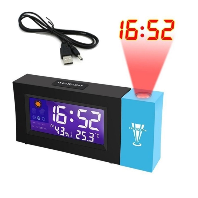 Écran LCD pour la voiture de l'horloge numérique de température