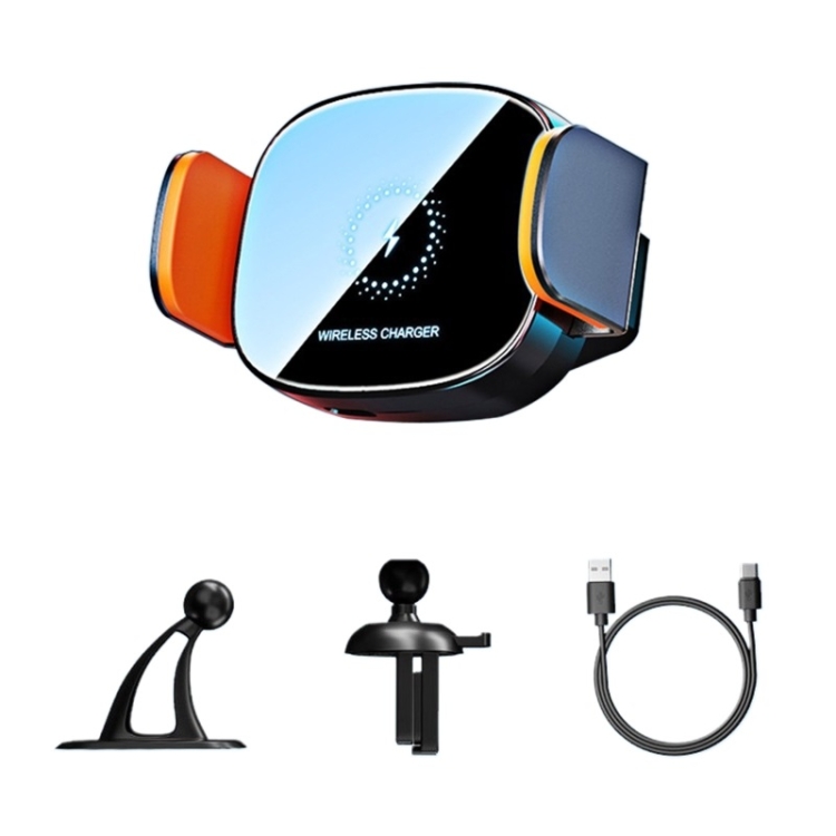 Anker Nano Magnetic Wireless Car Charger, 360° Adjustable Mount Car Charger With Detachable Pad (Adapter Included) Black B2216 - Best Buy - View #2