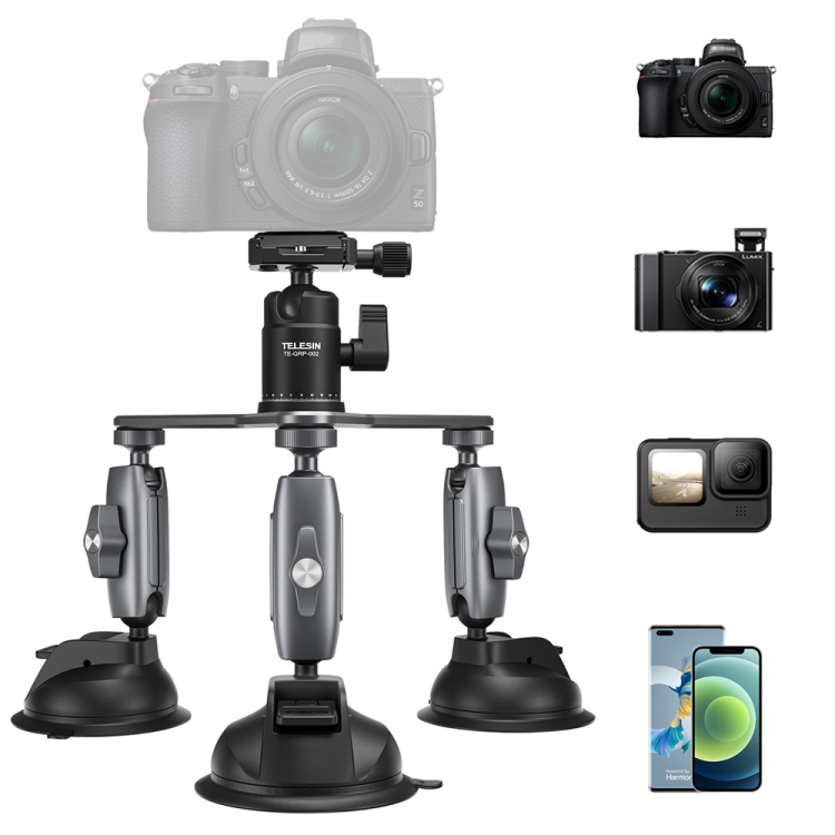 Support à ventouse pour GoPro 11, support de caméra d'action