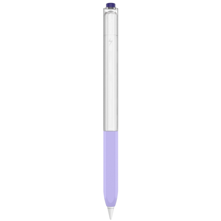 Stylus Pen Protective Sleeve for Xiaomi Smart Pen (Gen 2) , Silicone+PC  Pencil Cover - Purple
