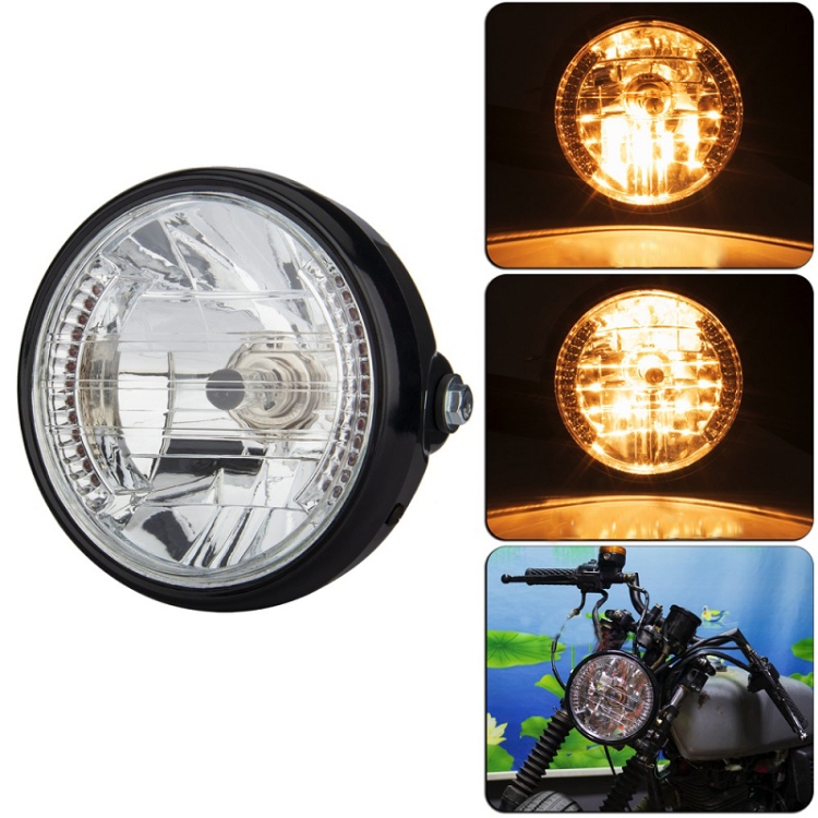 Anneau d'ange de phare LED de moto de 7 pouces avec fonction de direction  (sans