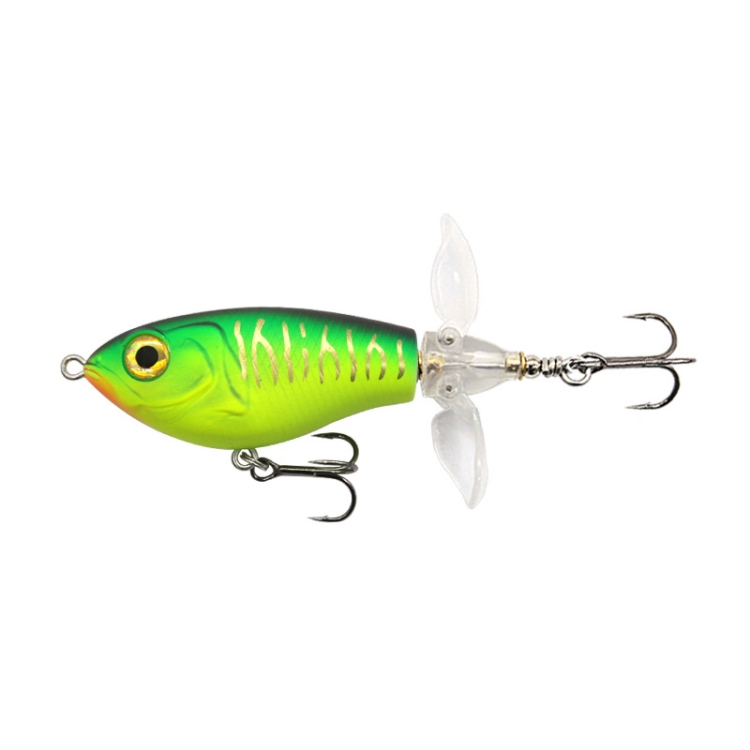 DF080 16g Double Paddle Tractor Surface Tether Roadrunner Fake Lure  Long-distance Casting Lure(Horse Mouth