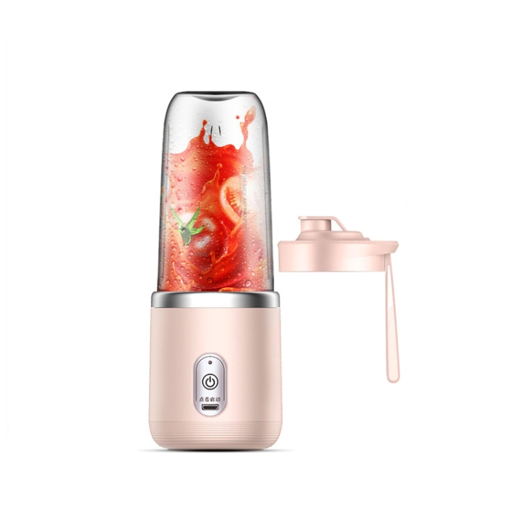 Mini juicer, small portable juicing cup, electric juicing cup, USB  charging, stainless steel 304 head, 500ml large capacity, easy to clean,  suitable