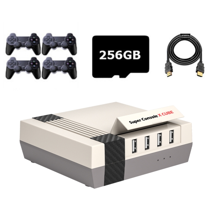 Arcade Box Game Console for PS1/N64/DC 256GB Game Box Classic Retro Video  50000+ Games Super Console 4K HD TV Projector Monitor
