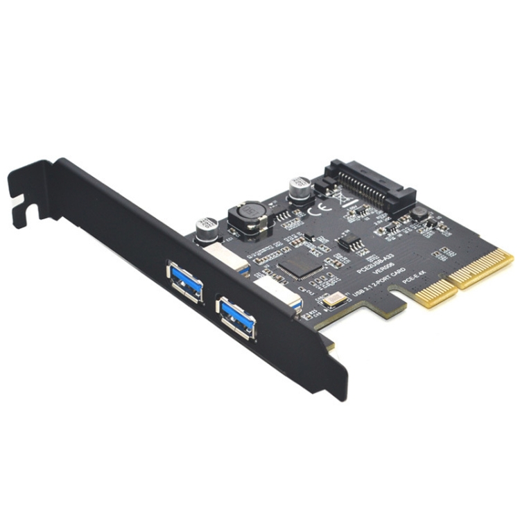 Usb3.2 Expansion Card Gen2 Type-a Port Asmedia Asm3142 Transfer 10gbps 